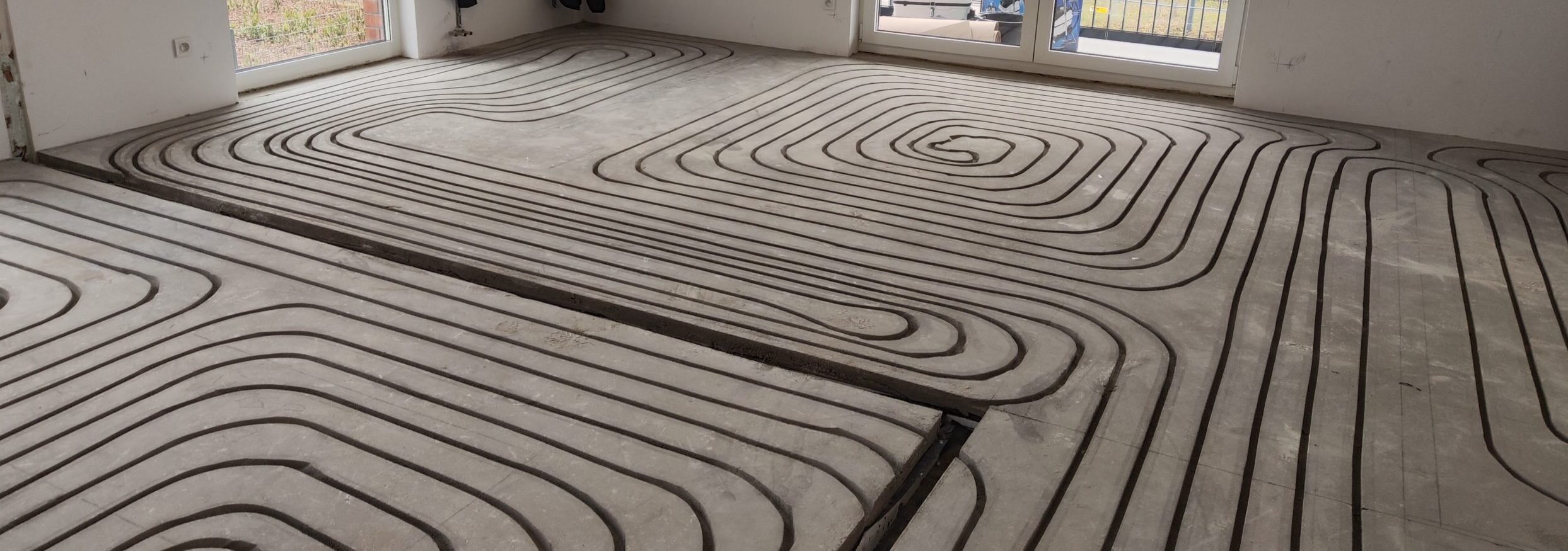 Frezowanie ogrzewania w bloku