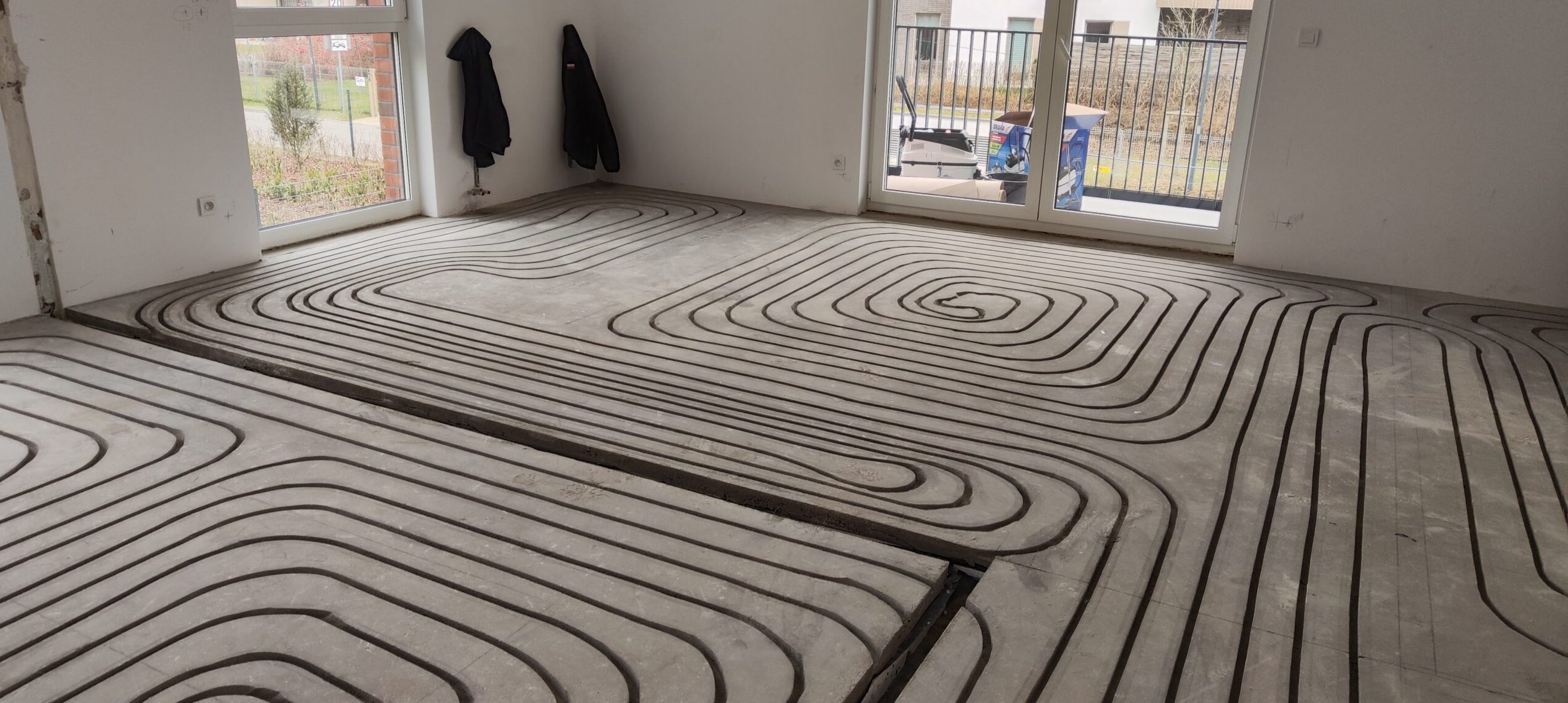 frezowanie pod ogrzewanie podłogowe